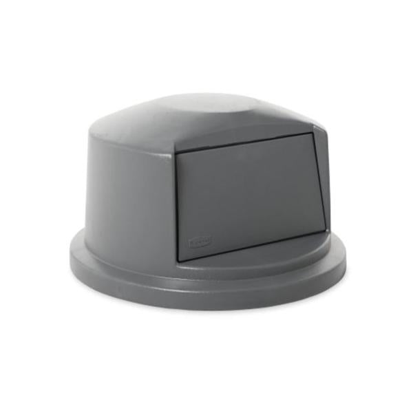 Lid Can Brute Resin Spring Lid Gray Dome Ea